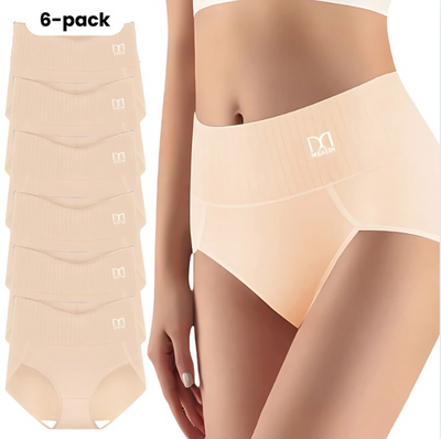 Shaplux™ | 6-Pack High-Waisted Underwear with Shaping Effect for All-Day Comfort