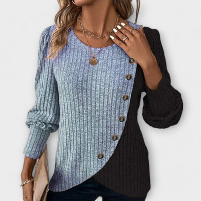 Vayla | Elegant Knitted Blouse
