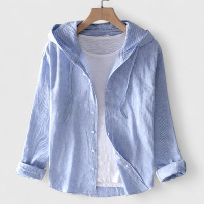 Vayla | Elegant Hooded Blouse