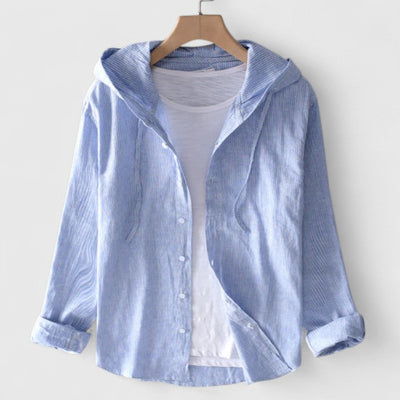 Vayla | Elegant Hooded Blouse