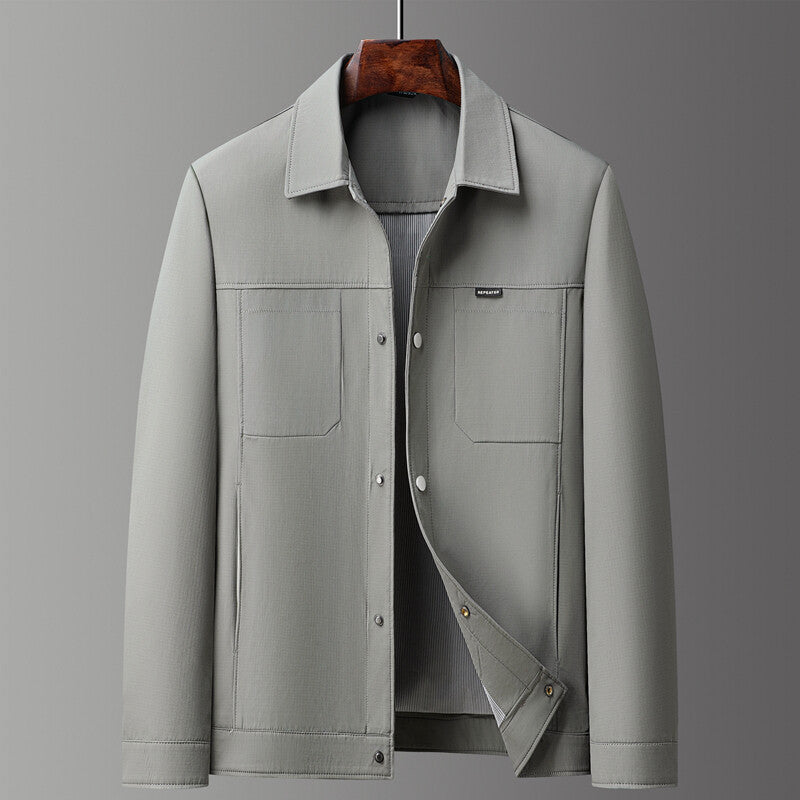 Tailored Luxury Smooth Finish Men’s Jacket by Vayla