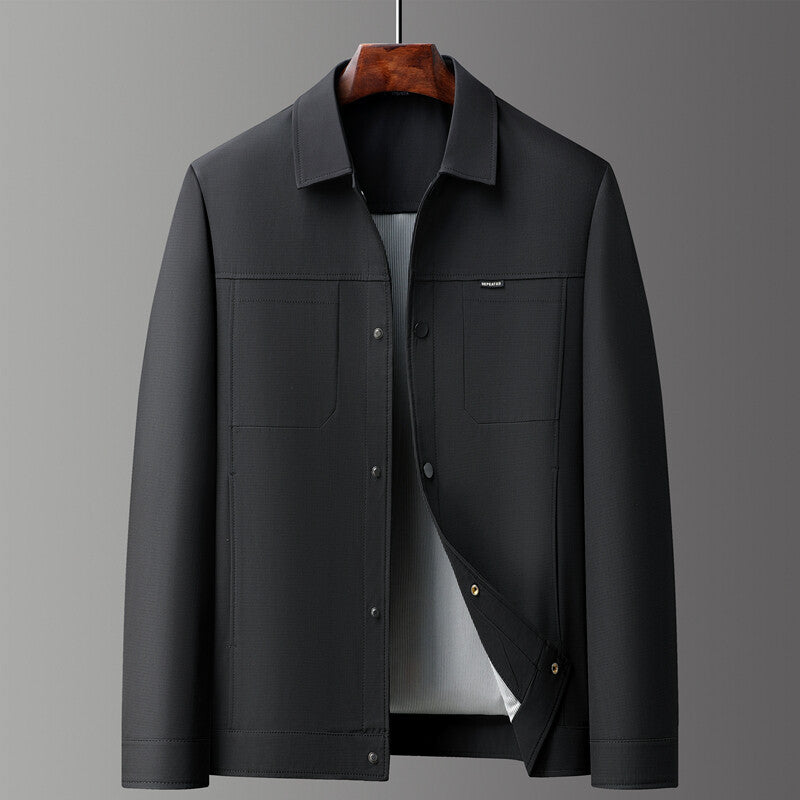 Tailored Luxury Smooth Finish Men’s Jacket by Vayla