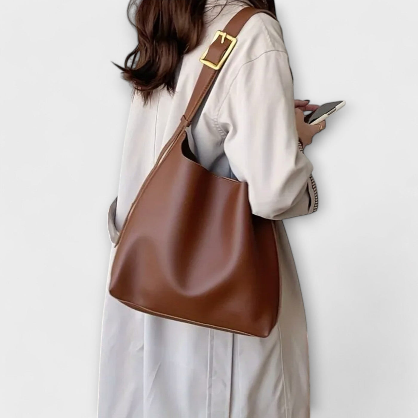 Vayla | Elegant Leather Shoulder Bag