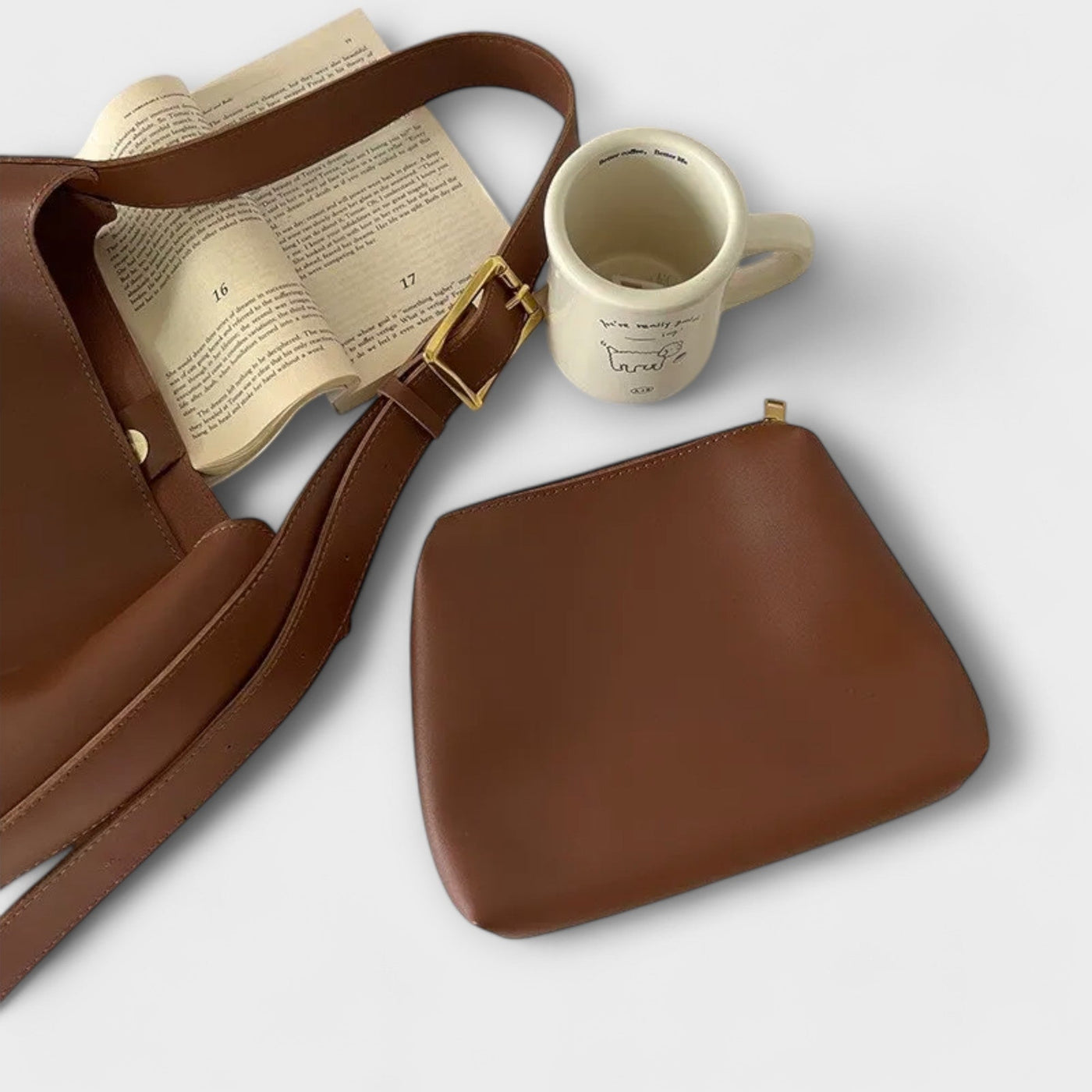 Vayla | Elegant Leather Shoulder Bag