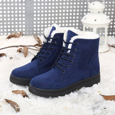 Vayla | Fur-Lined Lace-Up Boots