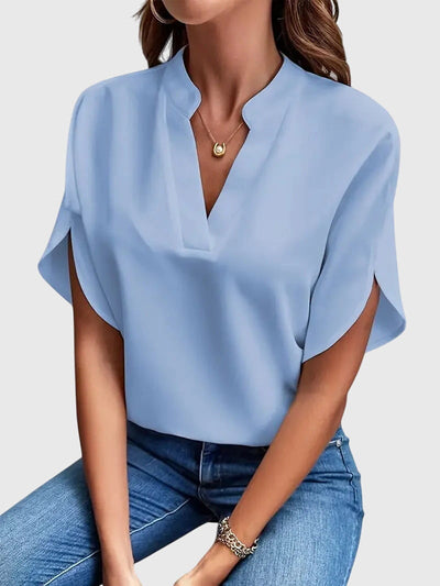 Vayla | Soft and Elegant V-Neck Shirt