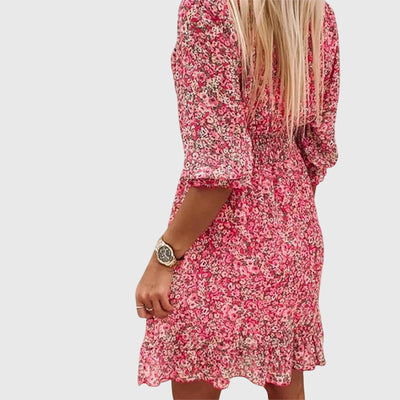 Vayla | Floral Puff Sleeve Dress
