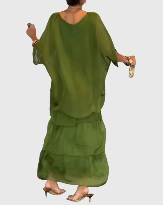 Vayla | Long and Flowing Elegant Dress