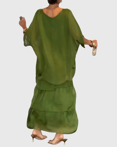 Vayla | Long and Flowing Elegant Dress