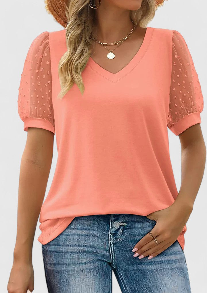 Vayla | Comfortable V-Neck Top
