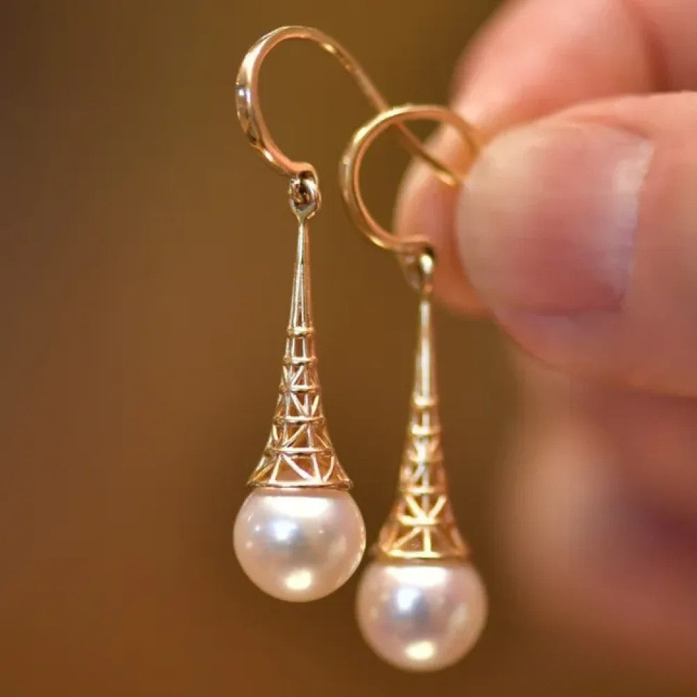 Vayla Vintage Pearl Earrings |