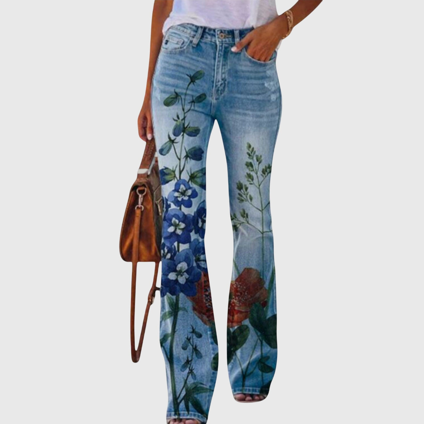Vayla Pants with Flowers |