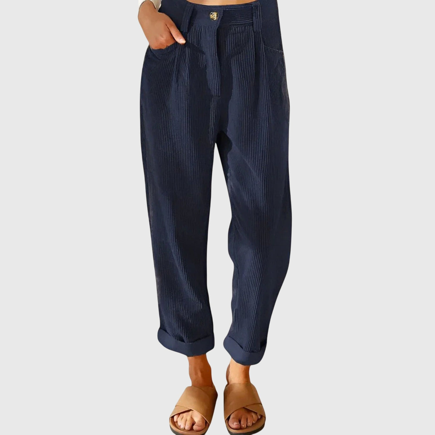 Vayla | Modern Cord Trousers
