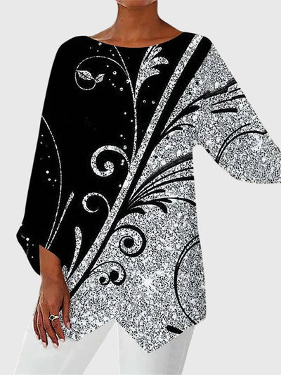 Vayla | Elegant Crew Neck Top