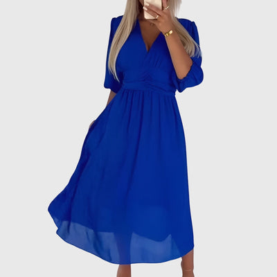 Vayla | Lightweight Silky Chiffon Dress