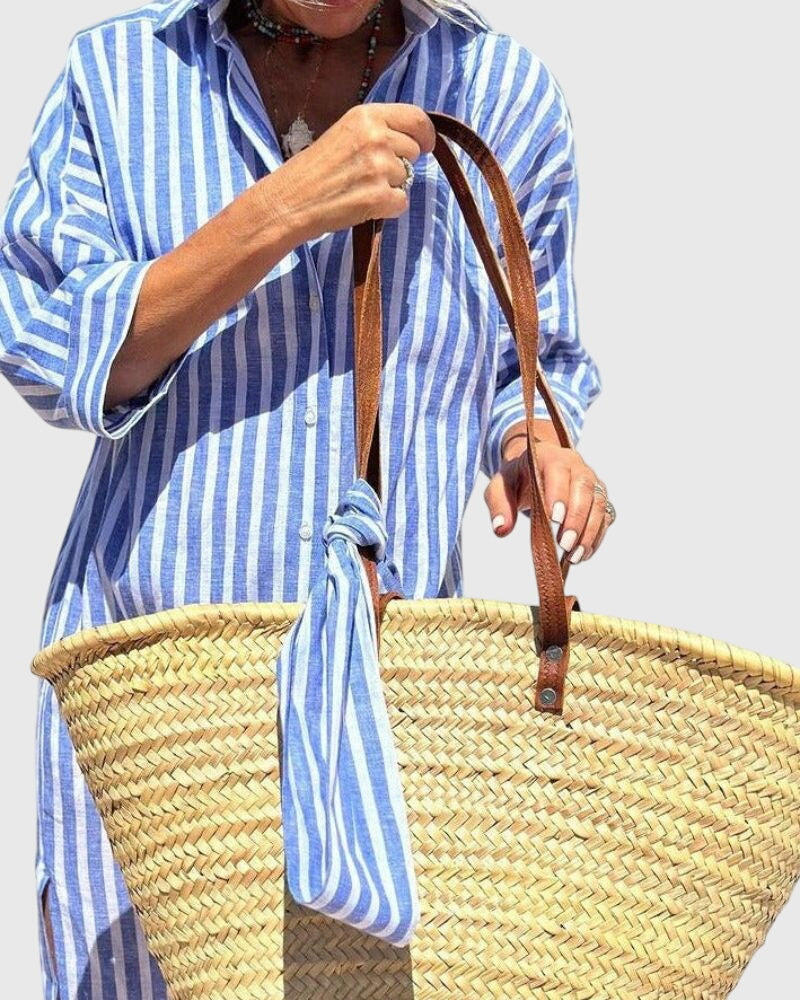 Vayla | Classic Striped Dress