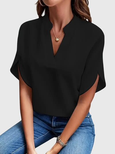 Vayla | Soft and Elegant V-Neck Shirt