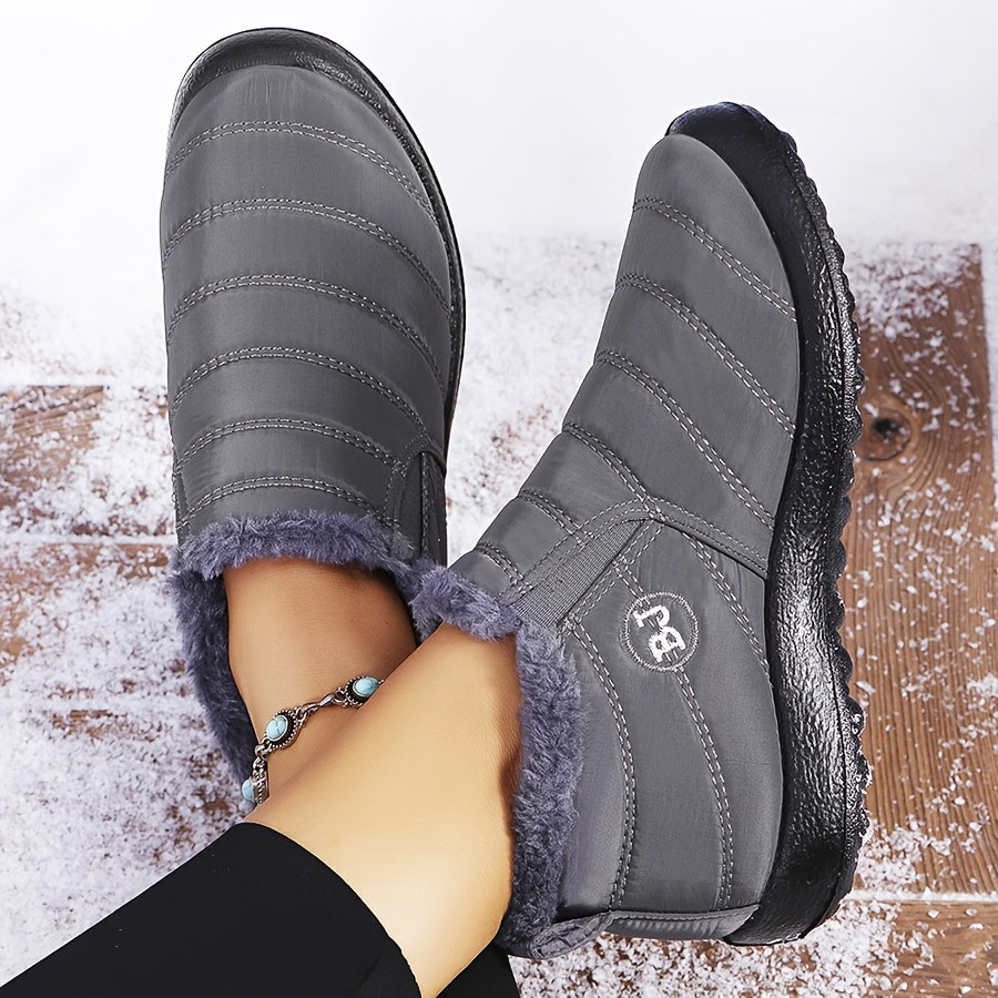 Vayla | Warm Slip-On Winter Boots