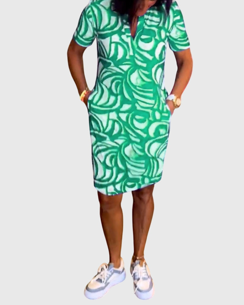 Vayla | Flattering Avenue Walk Dress