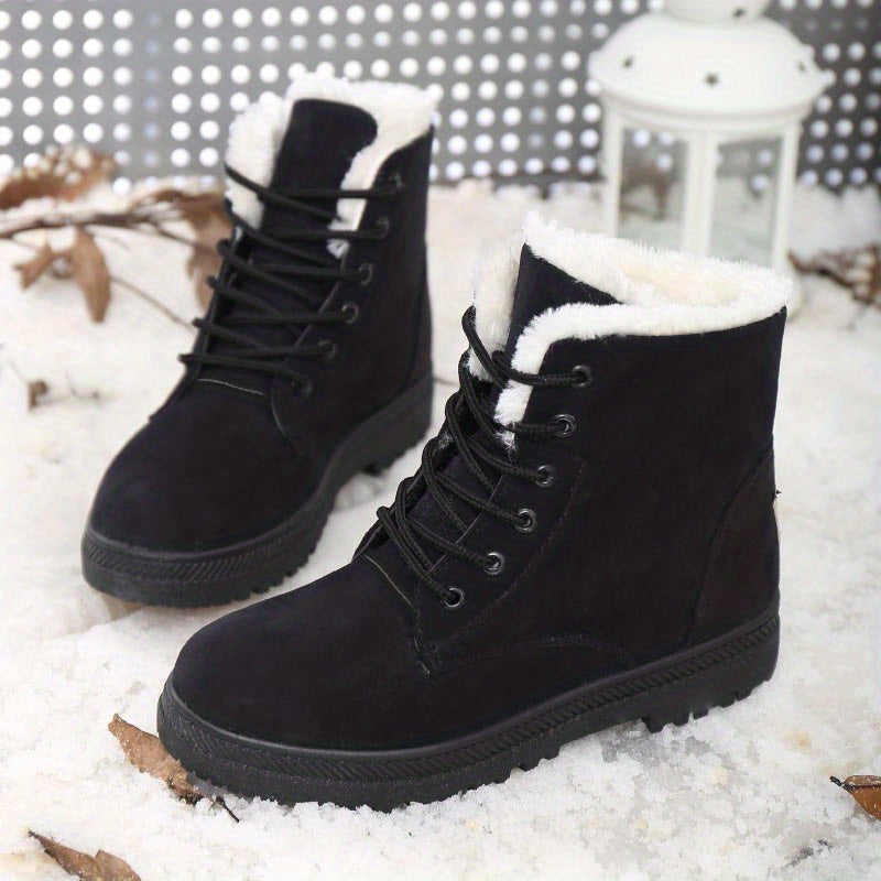 Vayla | Fur-Lined Lace-Up Boots