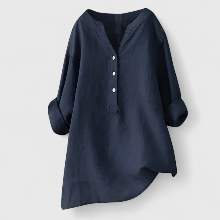 Vayla | Elegant Button-Front Shirt