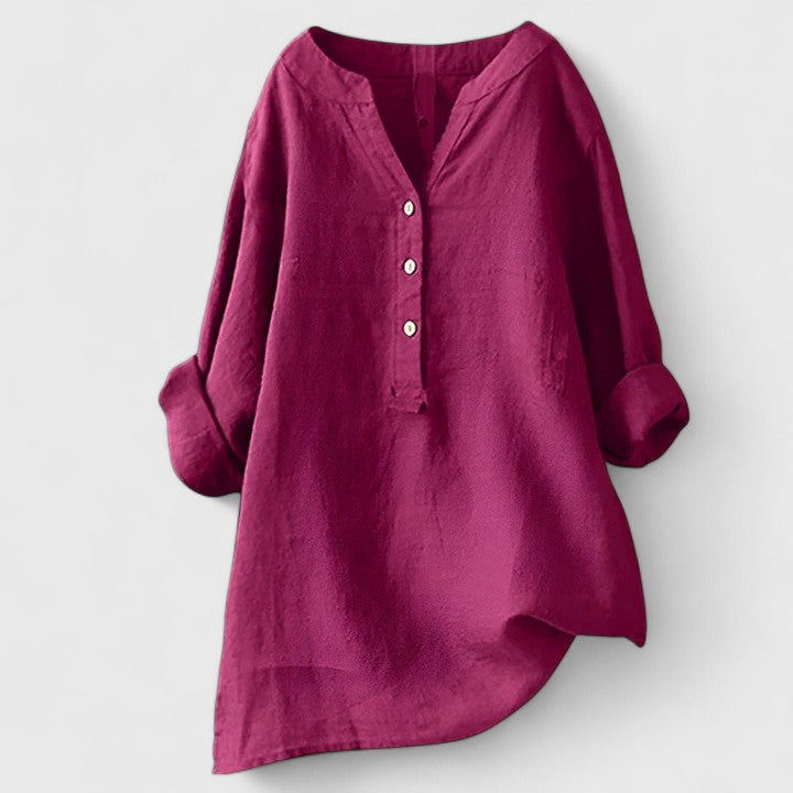 Vayla | Elegant Button-Front Shirt