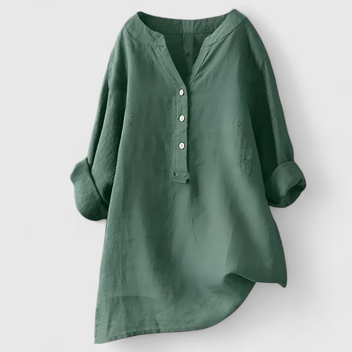 Vayla | Elegant Button-Front Shirt