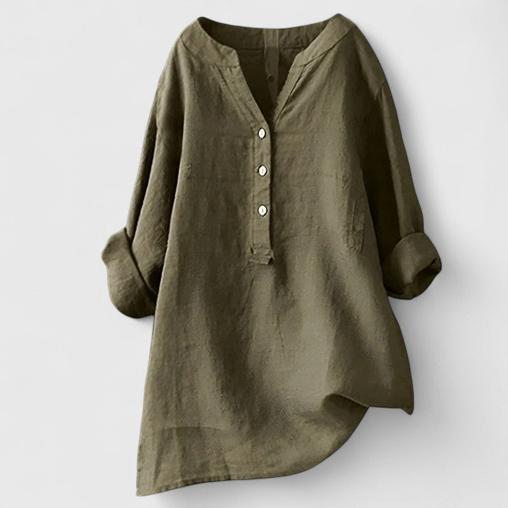 Vayla | Elegant Button-Front Shirt