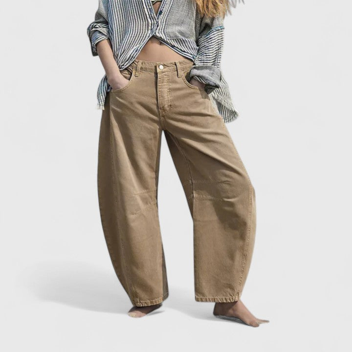 Vayla | Comfortable Wide-Leg Trousers
