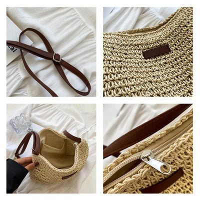 Vayla | Straw Shoulder Bag