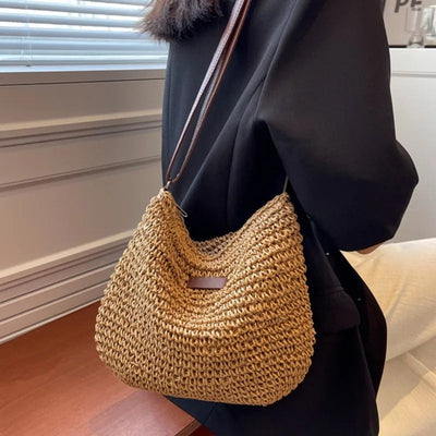 Vayla | Straw Shoulder Bag