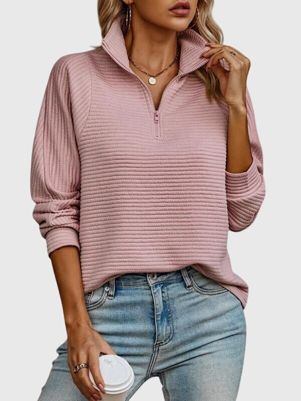 Vayla | Elegant Sweater with Zipper