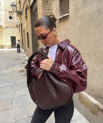 Vayla | Woven Maxi Bag