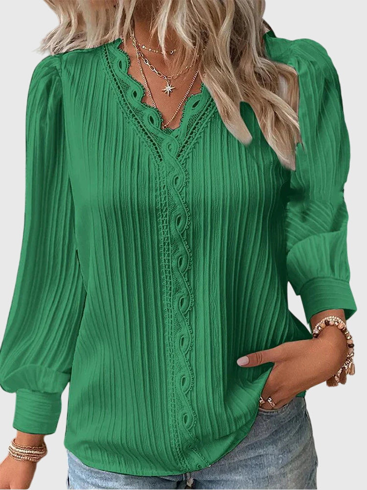 Vayla | Elegant Pullover Blouse