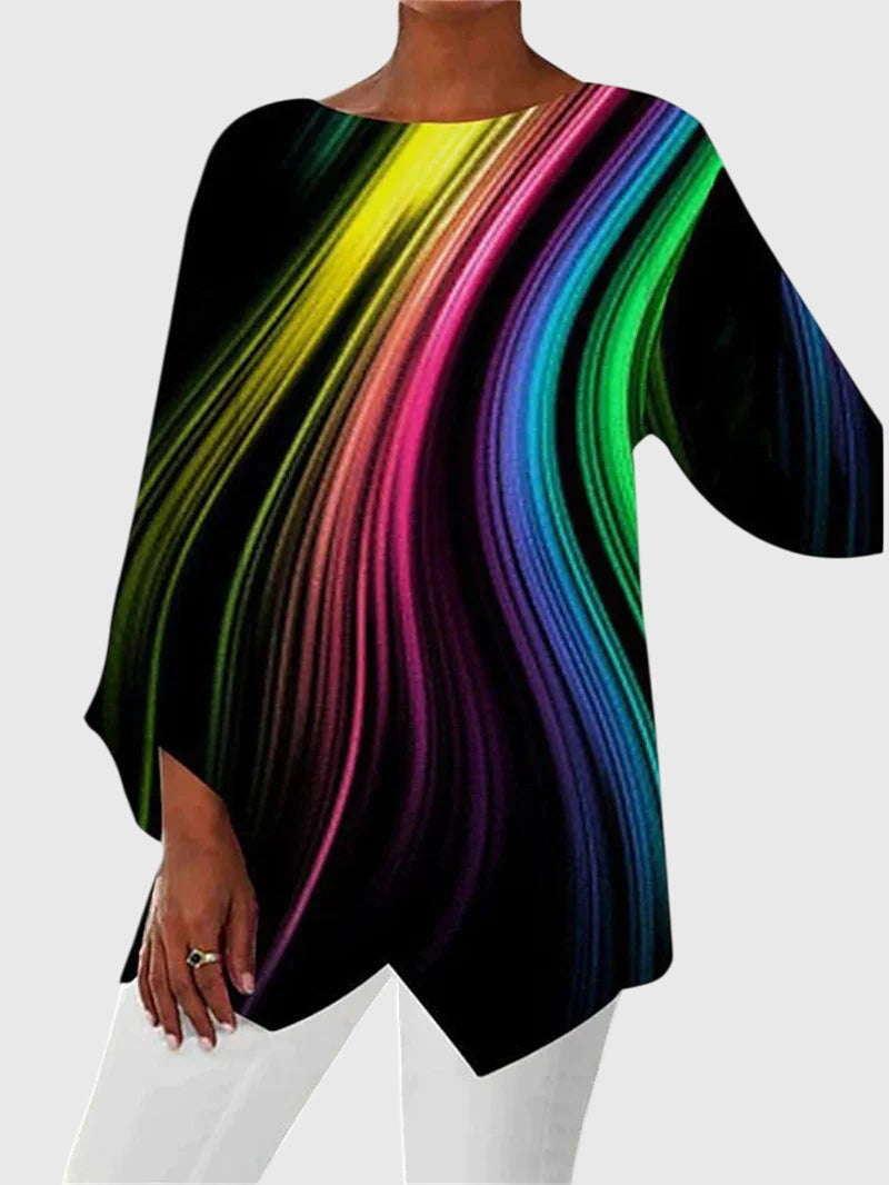 Vayla | Elegant Crew Neck Top