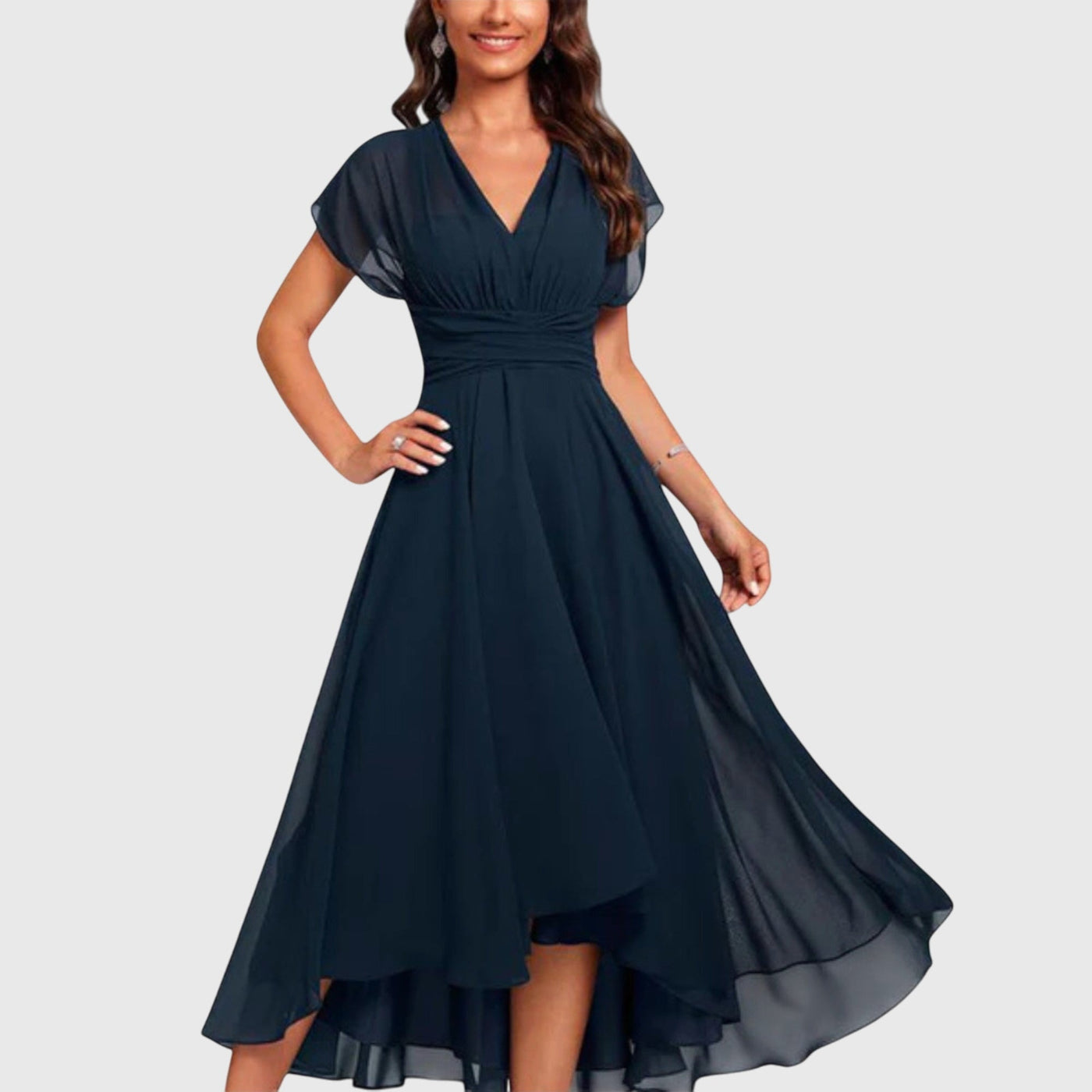 Vayla | V-Neck A-Line Dress