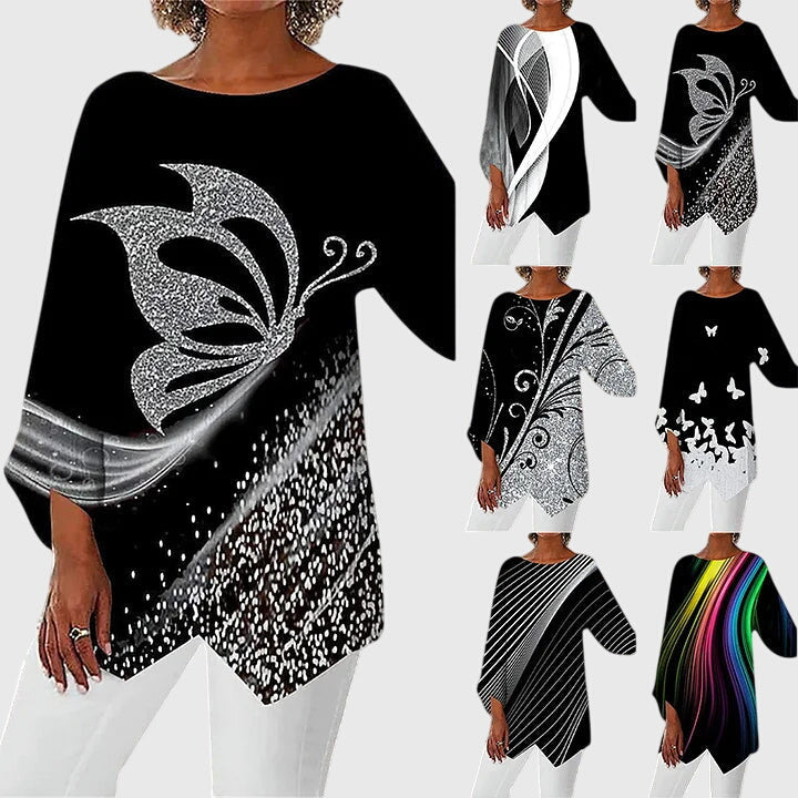 Vayla | Elegant Crew Neck Top