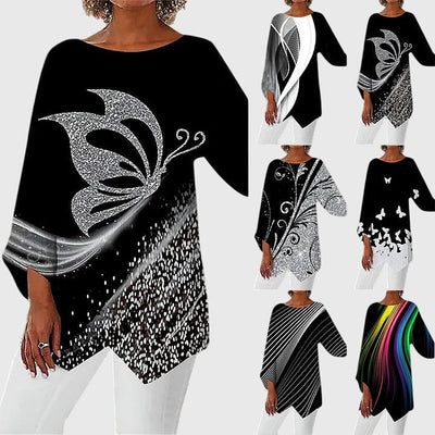 Vayla | Elegant Crew Neck Top