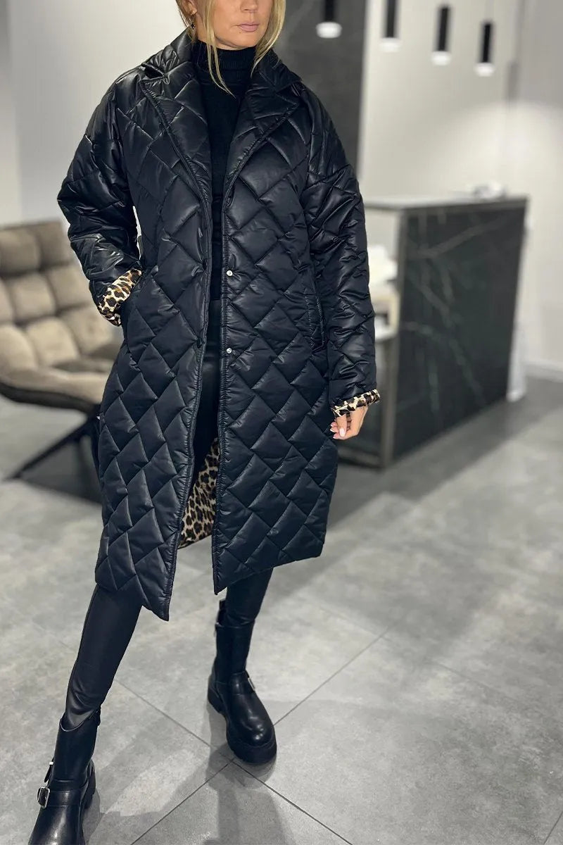 Vayla | Reversible Quilted Coat