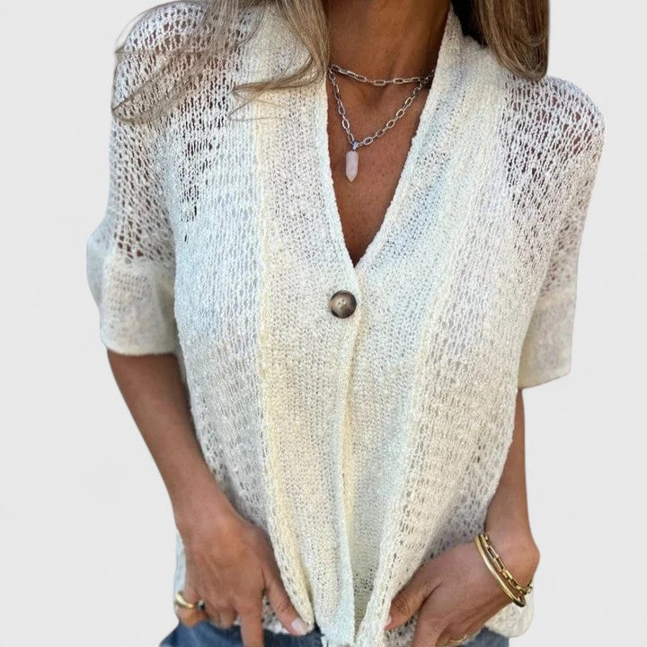 Vayla | Elegant Knitted Shirt